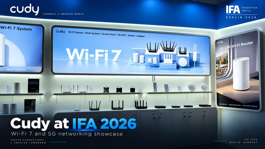 کودی در IFA 2026 روتر صنعتی 5G و وای فای 7 را معرفی کرد